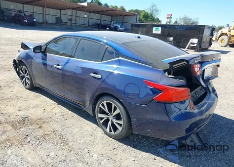 2017 Nissan Maxima 3.5 Sv z USA, uszkodzony, nr VIN 1N4AA6AP0HC452384